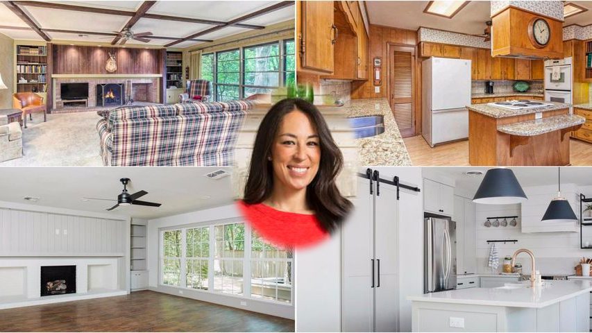 Exclusive Images Show Joanna Gaines Latest Home Before And After