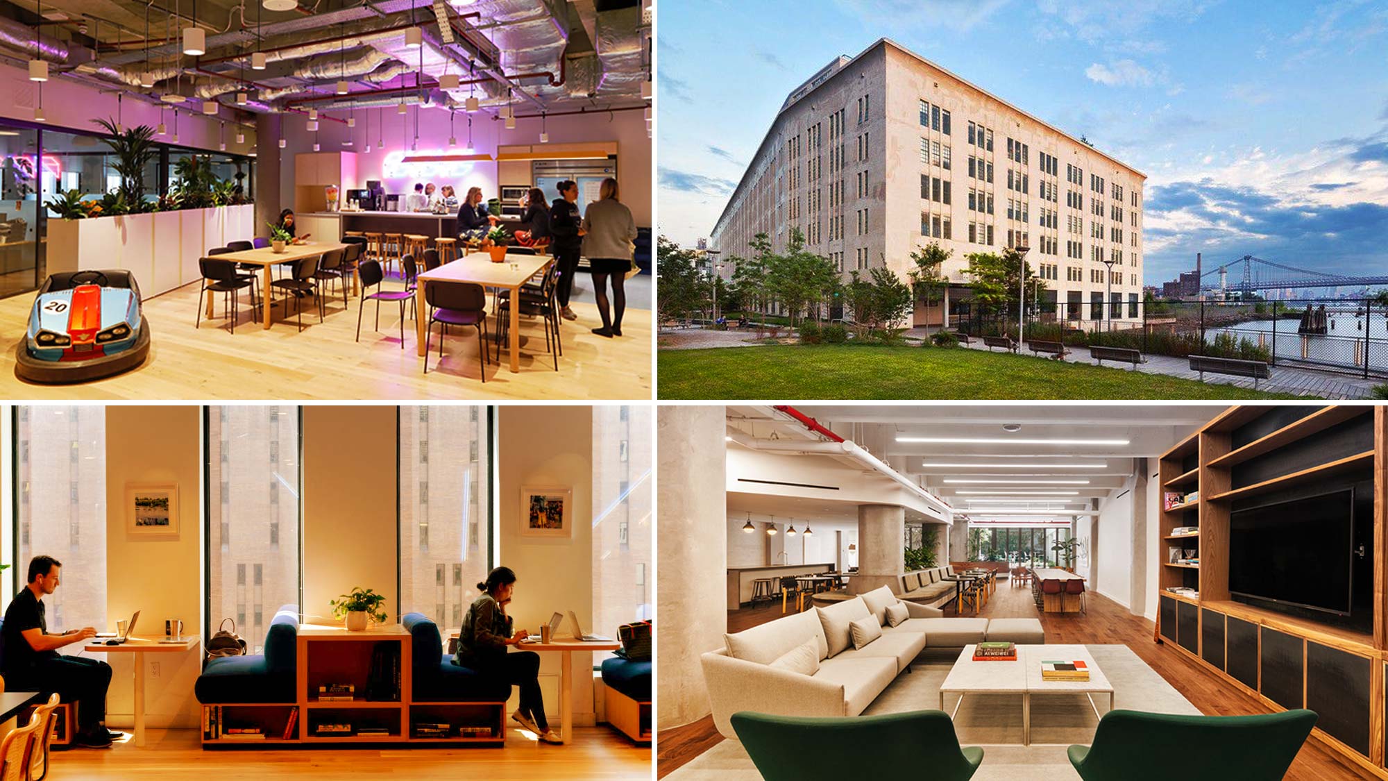 co-working spaces in apartment buildings