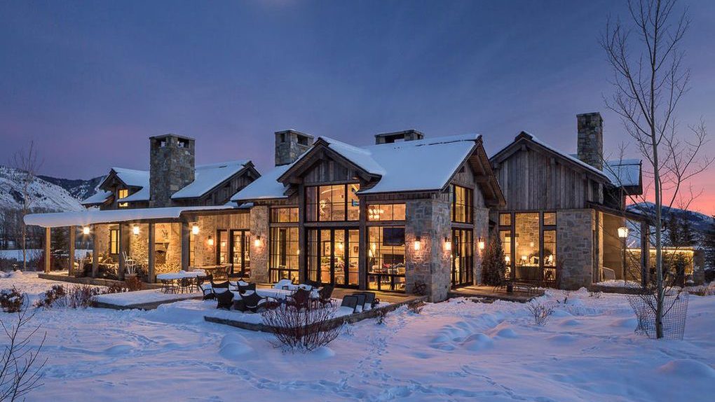 $11.75M Jaw-Dropping Jackson Hole, WY Retreat Is The Week's Most Expensive Listing