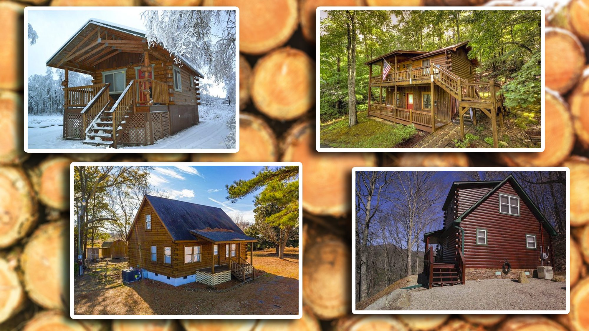 Lumber For Less 9 Affordable Log Cabins All Priced Below 200k