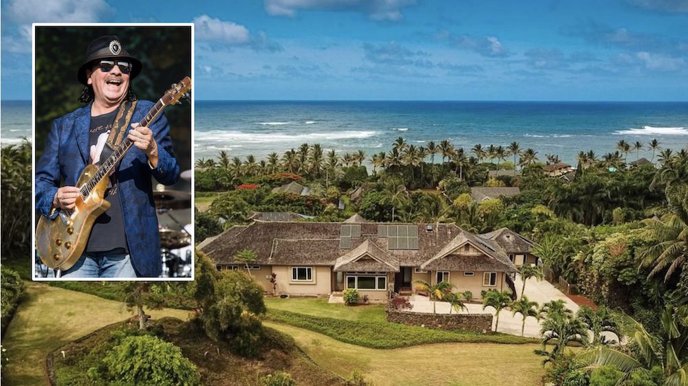 Carlos Santana Kauai house