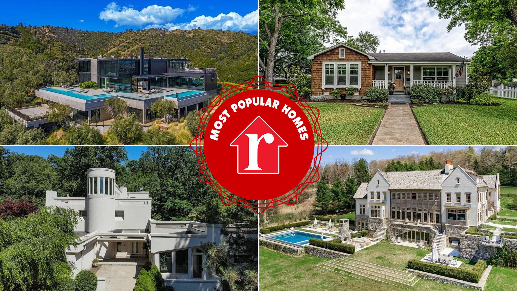 most popular homes on realtor.com week 6/12