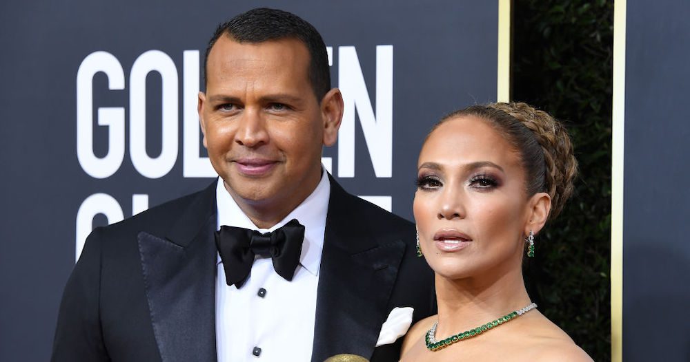 Jennifer Lopez and Alex Rodriguez