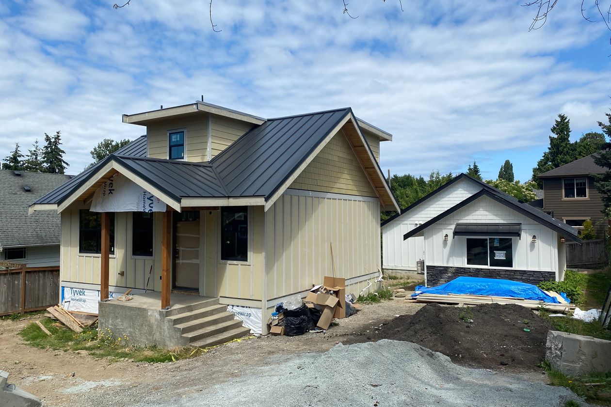 Michelle Luxmore plans to turn the cottage she built in her Seattle yard into a school for her son and his classmates.