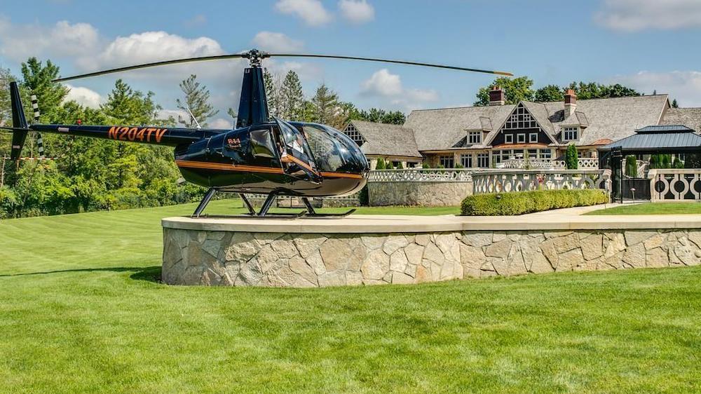 Homes With Private Helipads