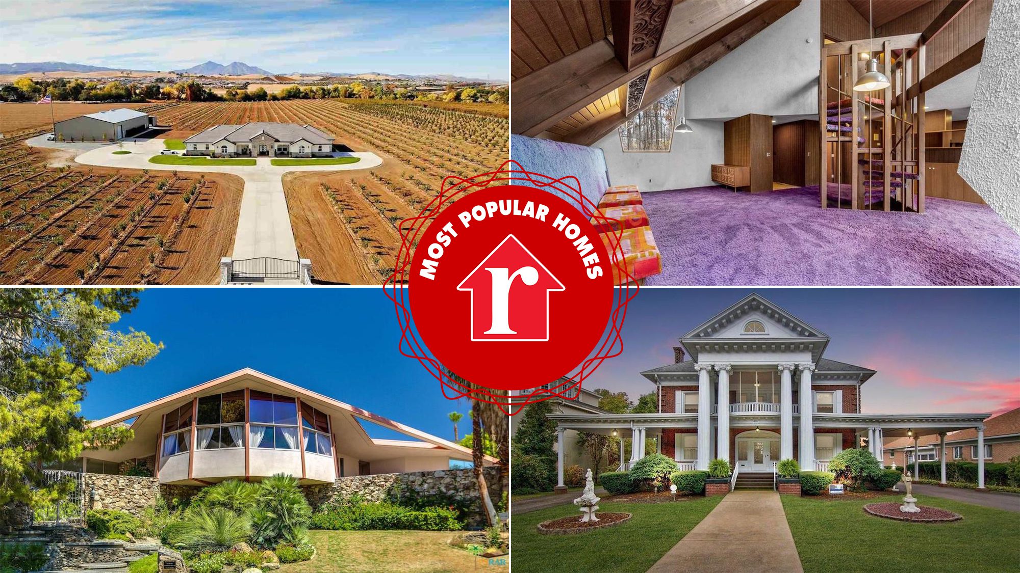 most popular homes on realtor.com 12/11