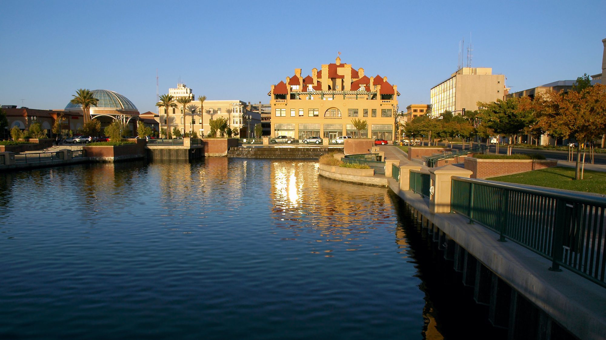 Stockton, CA, waterfront